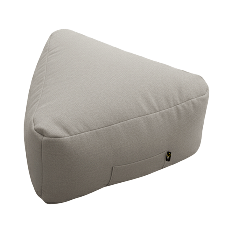 เบาะรองนั่งทรงสามเหลี่ยม RENITA HOME รุ่น ONIGIRI POUF สีเทา